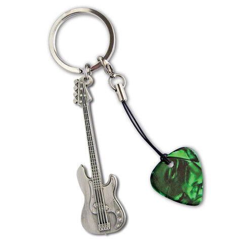Guitar Keyring #4 - Ugly Dog Band Merch - Custom Guitar Picks and Band Merchandise Canada - 1