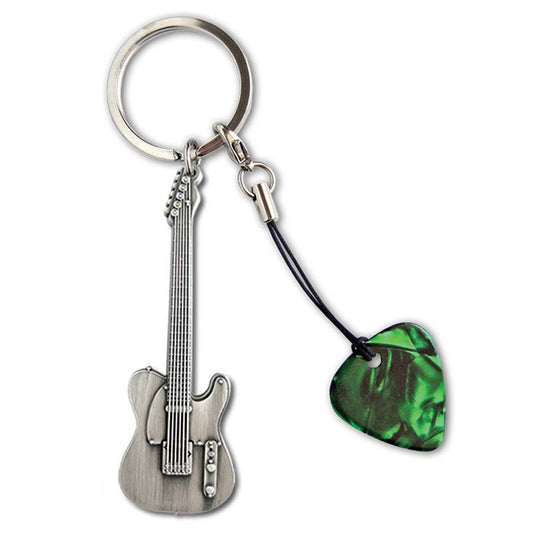 Guitar Keyring #5 - Ugly Dog Band Merch - Custom Guitar Picks and Band Merchandise Canada - 1