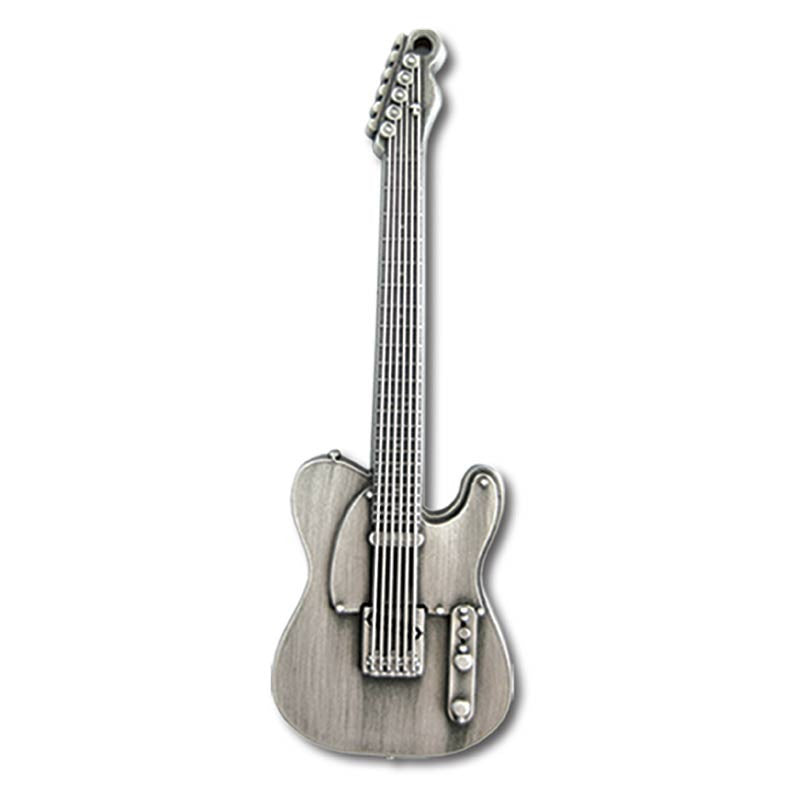 Guitar Keyring #5 - Ugly Dog Band Merch - Custom Guitar Picks and Band Merchandise Canada - 2