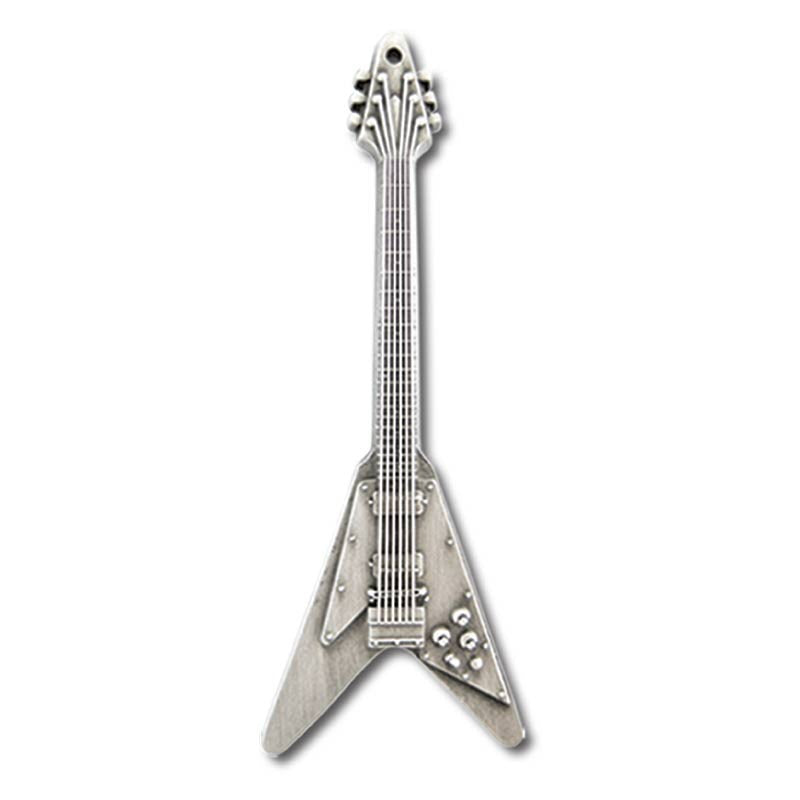 Guitar Keyring #6 - Ugly Dog Band Merch - Custom Guitar Picks and Band Merchandise Canada - 2