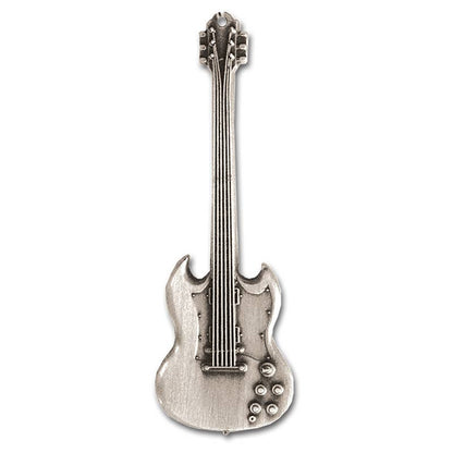 Guitar Keyring #7 - Ugly Dog Band Merch - Custom Guitar Picks and Band Merchandise Canada - 2