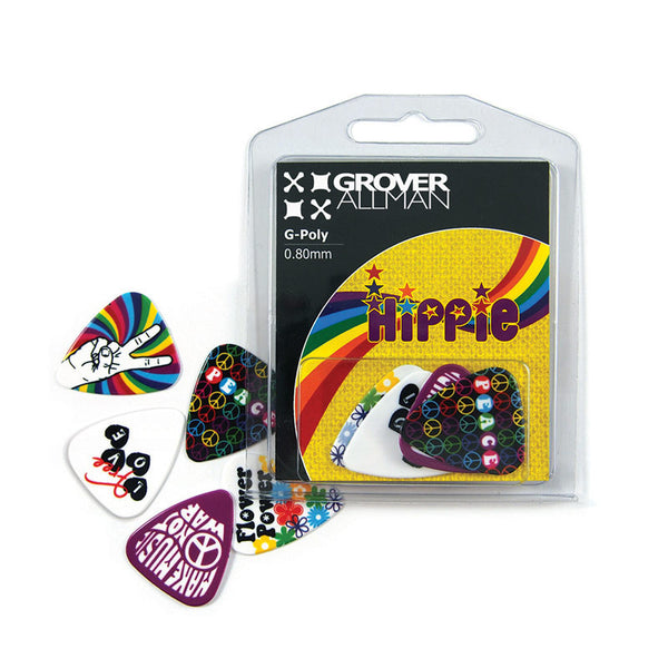 Themed Series - Hippie Multi Pack - Ugly Dog Band Merch - Custom Guitar Picks and Band Merchandise Canada - 3