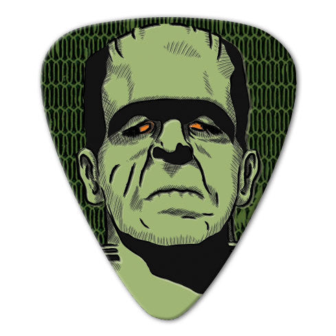 Horror Theme - Frankenstein Picks (10 pack) - Ugly Dog Band Merch - Custom Guitar Picks and Band Merchandise Canada