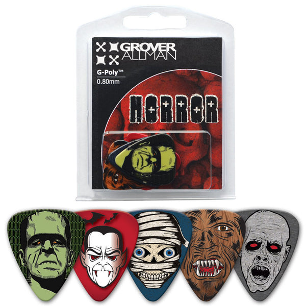 Themed Series - Horror Multi Pack - Ugly Dog Band Merch - Custom Guitar Picks and Band Merchandise Canada - 1