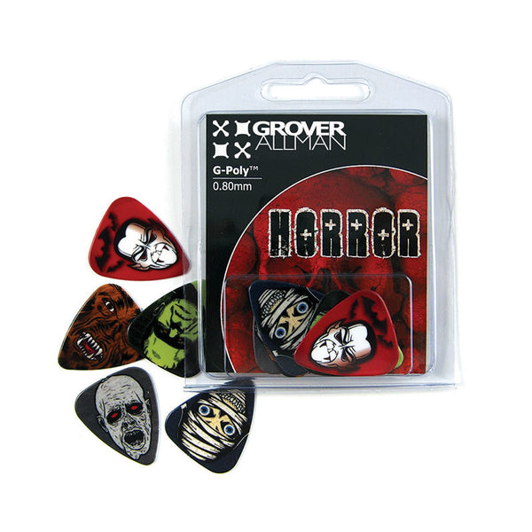 Themed Series - Horror Multi Pack - Ugly Dog Band Merch - Custom Guitar Picks and Band Merchandise Canada - 3