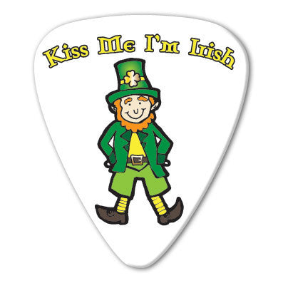 Ireland - Kiss Me I'm Irish Picks (10 pack) - Ugly Dog Band Merch - Custom Guitar Picks and Band Merchandise Canada