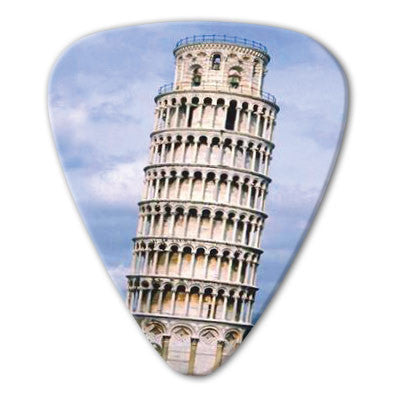 Italy - Tower of Pisa Picks (10 pack) - Ugly Dog Band Merch - Custom Guitar Picks and Band Merchandise Canada
