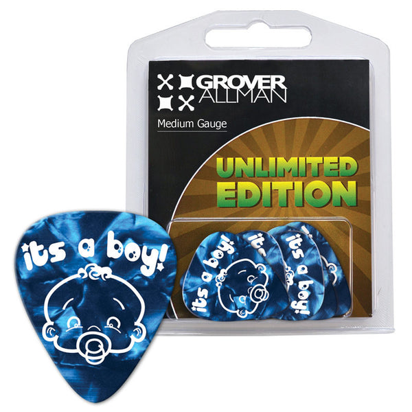 Unlimited Edition - It's a Boy Multi Pack - Ugly Dog Band Merch - Custom Guitar Picks and Band Merchandise Canada - 1