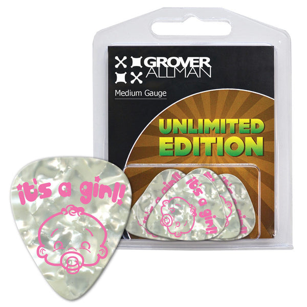 Unlimited Edition - It's a Girl Multi Pack - Ugly Dog Band Merch - Custom Guitar Picks and Band Merchandise Canada - 1