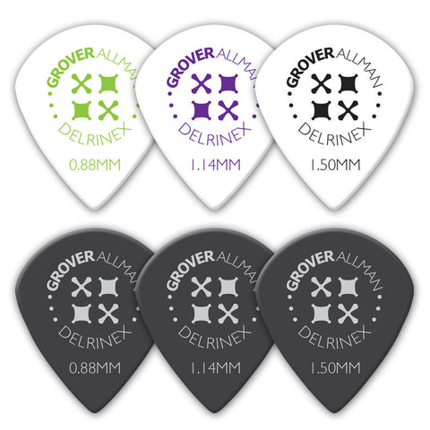 Delrinex Jazz XL Pro Picks (10 Pack) - Ugly Dog Band Merch - Custom Guitar Picks and Band Merchandise Canada - 1