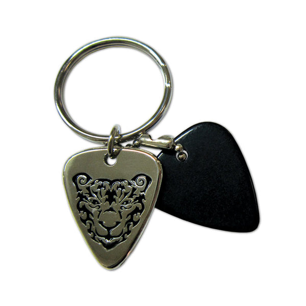 Pick Keyring - Tiger - Ugly Dog Band Merch - Custom Guitar Picks and Band Merchandise Canada