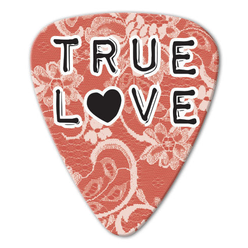 Love Theme - True Love Picks (10 pack) - Ugly Dog Band Merch - Custom Guitar Picks and Band Merchandise Canada