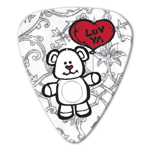 Love Theme - Teddy Bear Picks (10 pack) - Ugly Dog Band Merch - Custom Guitar Picks and Band Merchandise Canada