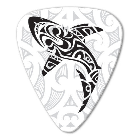 Maori Theme - Tribal Shark Picks (10 pack) - Ugly Dog Band Merch - Custom Guitar Picks and Band Merchandise Canada