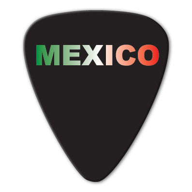 Mexico - Mexico Text Picks (10 pack) - Ugly Dog Band Merch - Custom Guitar Picks and Band Merchandise Canada