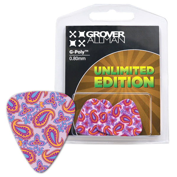 Unlimited Edition - Paisley Multi Pack - Ugly Dog Band Merch - Custom Guitar Picks and Band Merchandise Canada - 1