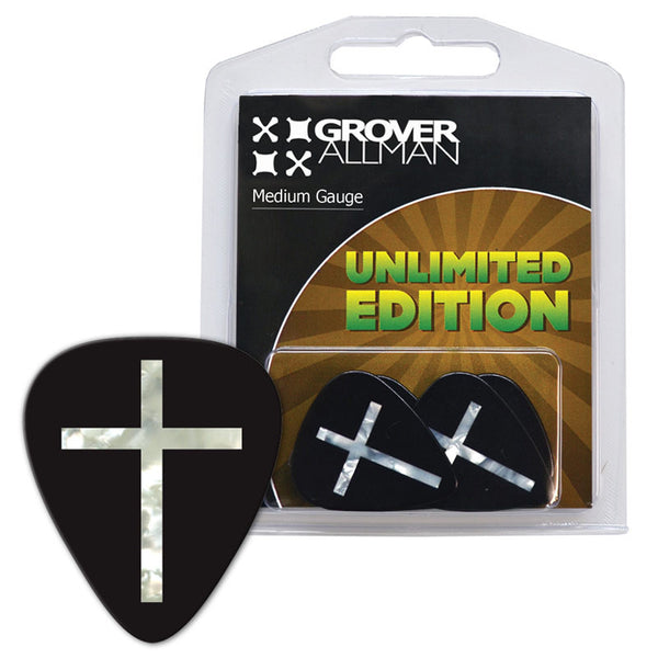 Unlimited Edition - Pearl Christian Cross Multi Pack - Ugly Dog Band Merch - Custom Guitar Picks and Band Merchandise Canada - 1
