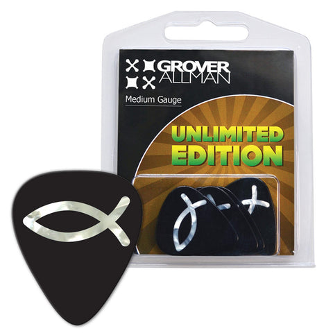 Unlimited Edition - Pearl Christian Fish Multi Pack - Ugly Dog Band Merch - Custom Guitar Picks and Band Merchandise Canada - 1