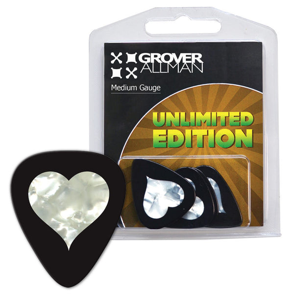 Unlimited Edition - Pearl Heart Multi Pack - Ugly Dog Band Merch - Custom Guitar Picks and Band Merchandise Canada - 1