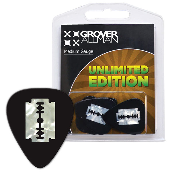 Unlimited Edition - Pearl Razor Multi Pack - Ugly Dog Band Merch - Custom Guitar Picks and Band Merchandise Canada - 1