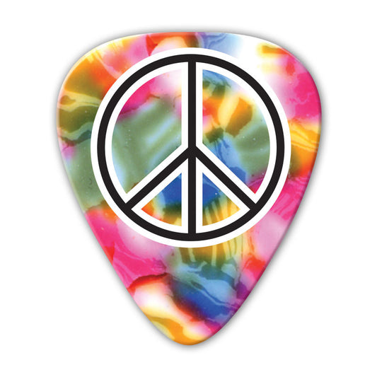 Unlimited Edition - Rainbow Peace Sign Multi Pack - Ugly Dog Band Merch - Custom Guitar Picks and Band Merchandise Canada - 2