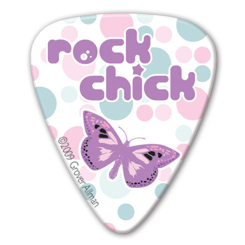 Rock Chick - Rock Chick Picks (10 pack) - Ugly Dog Band Merch - Custom Guitar Picks and Band Merchandise Canada