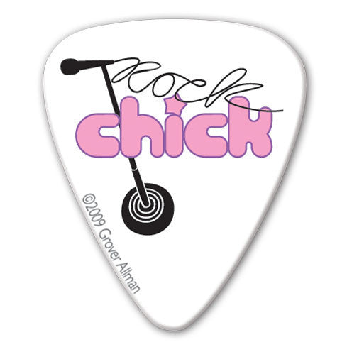 Rock Chick - Rock Chick Mic Picks (10 pack) - Ugly Dog Band Merch - Custom Guitar Picks and Band Merchandise Canada