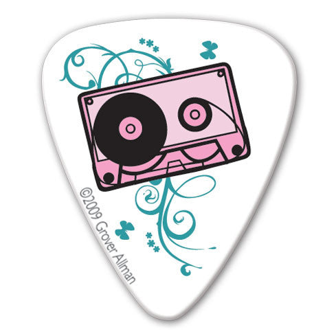 Rock Chick - Cassette Picks (10 pack) - Ugly Dog Band Merch - Custom Guitar Picks and Band Merchandise Canada