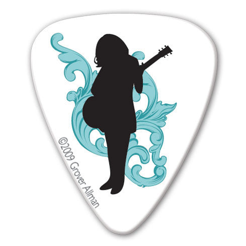 Rock Chick - Girl Guitarist Picks (10 pack) - Ugly Dog Band Merch - Custom Guitar Picks and Band Merchandise Canada