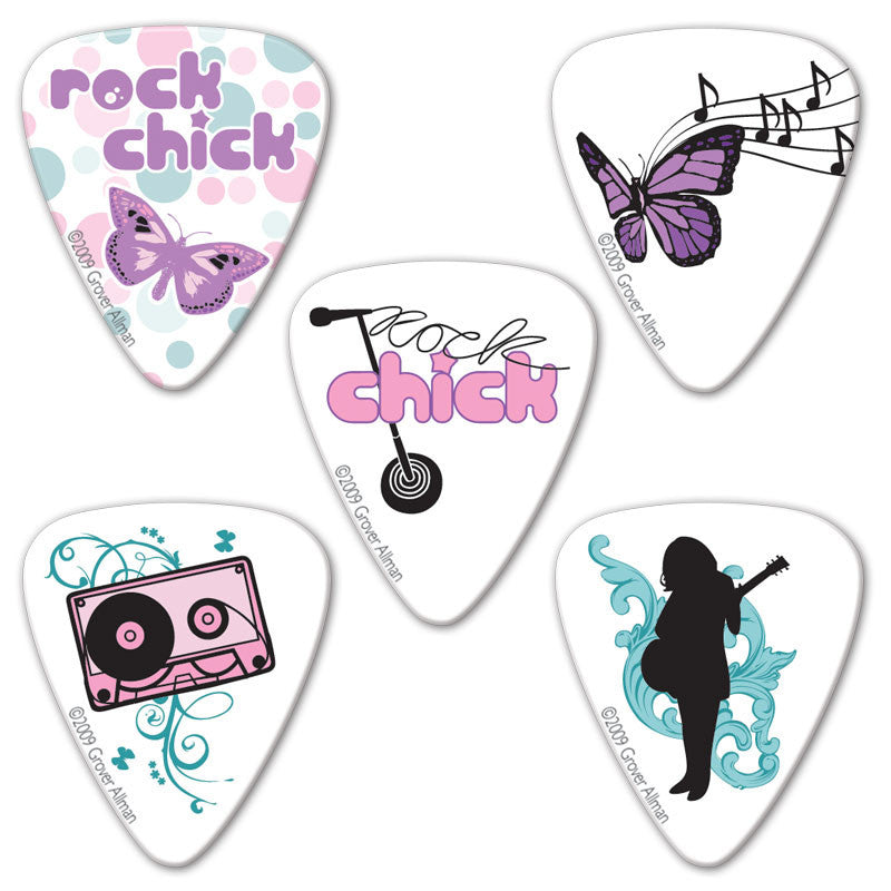 Rock Chick - Multi Pack #1 - Ugly Dog Band Merch - Custom Guitar Picks and Band Merchandise Canada - 2