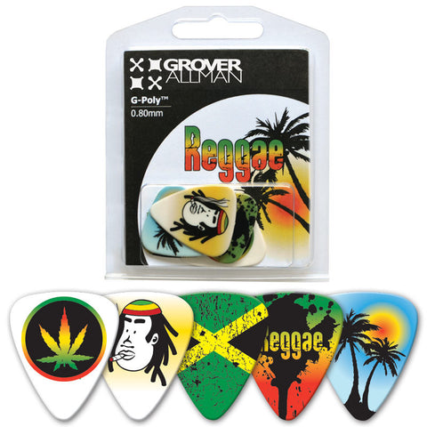 Themed Series - Reggae Multi Pack - Ugly Dog Band Merch - Custom Guitar Picks and Band Merchandise Canada - 1