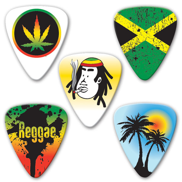 Themed Series - Reggae Multi Pack - Ugly Dog Band Merch - Custom Guitar Picks and Band Merchandise Canada - 2
