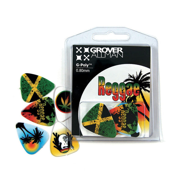 Themed Series - Reggae Multi Pack - Ugly Dog Band Merch - Custom Guitar Picks and Band Merchandise Canada - 3