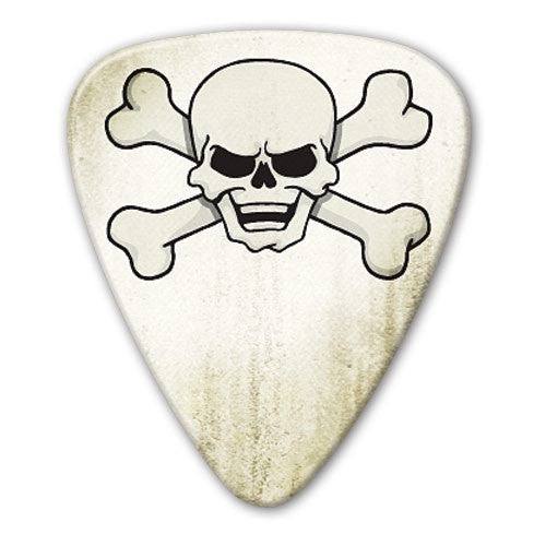 Retro Series - Skull & Crossbones Picks (10 pack) - Ugly Dog Band Merch - Custom Guitar Picks and Band Merchandise Canada