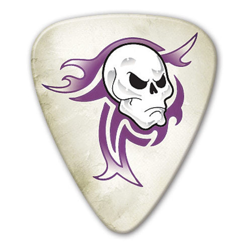 Retro Series - Tribal Skull Picks (10 pack) - Ugly Dog Band Merch - Custom Guitar Picks and Band Merchandise Canada