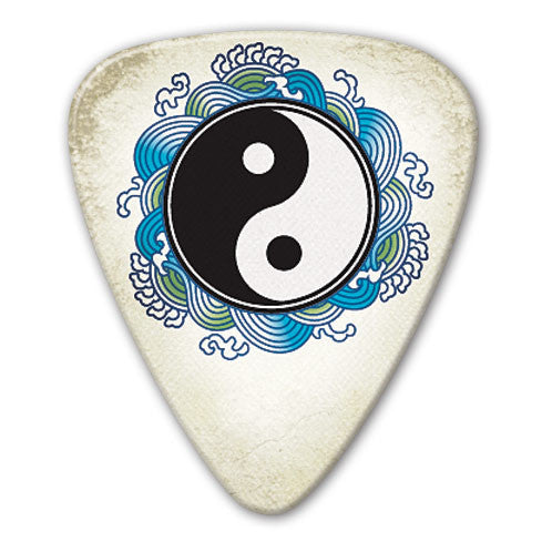Retro Series - Yin Yang Picks (10 pack) - Ugly Dog Band Merch - Custom Guitar Picks and Band Merchandise Canada