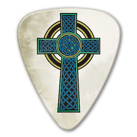 Retro Series - Celtic Cross Picks (10 pack) - Ugly Dog Band Merch - Custom Guitar Picks and Band Merchandise Canada