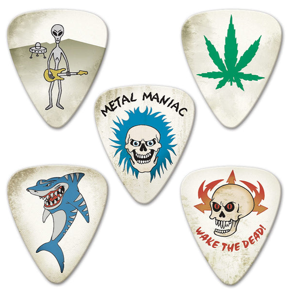 Retro Series - Multi Pack #2 - Ugly Dog Band Merch - Custom Guitar Picks and Band Merchandise Canada - 2