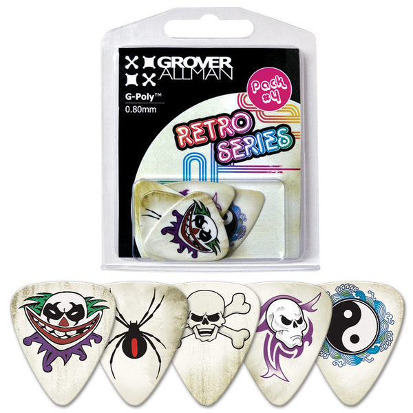 Retro Series - Multi Pack #4 - Ugly Dog Band Merch - Custom Guitar Picks and Band Merchandise Canada - 1