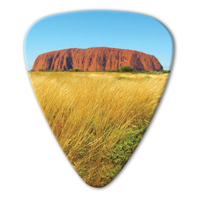 Scenic Australia - Ayers Rock Picks (10 pack) - Ugly Dog Band Merch - Custom Guitar Picks and Band Merchandise Canada
