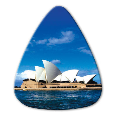Scenic Australia - Sydney Opera House Picks (10 pack) - Ugly Dog Band Merch - Custom Guitar Picks and Band Merchandise Canada