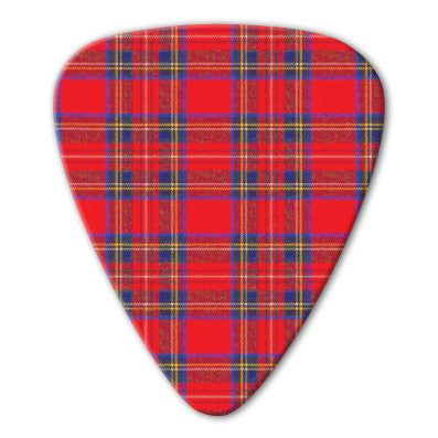 Scotland - Tartan Picks (10 pack) - Ugly Dog Band Merch - Custom Guitar Picks and Band Merchandise Canada