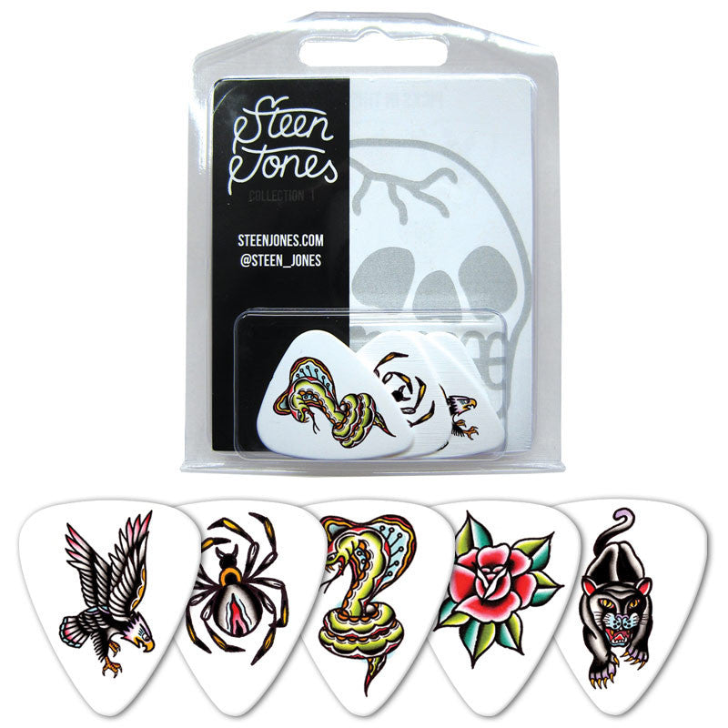 Steen Jones - Multi Pack #1 - Ugly Dog Band Merch - Custom Guitar Picks and Band Merchandise Canada - 1