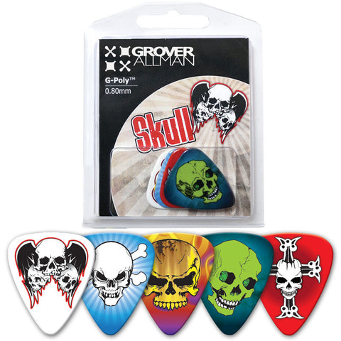 Themed Series - Skull Multi Pack - Ugly Dog Band Merch - Custom Guitar Picks and Band Merchandise Canada - 1