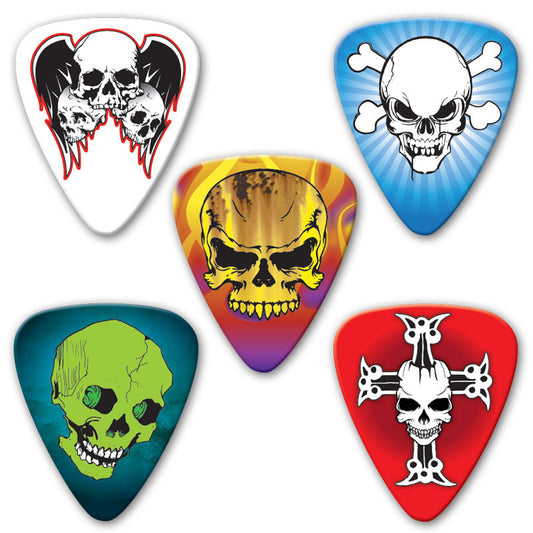 Themed Series - Skull Multi Pack - Ugly Dog Band Merch - Custom Guitar Picks and Band Merchandise Canada - 2