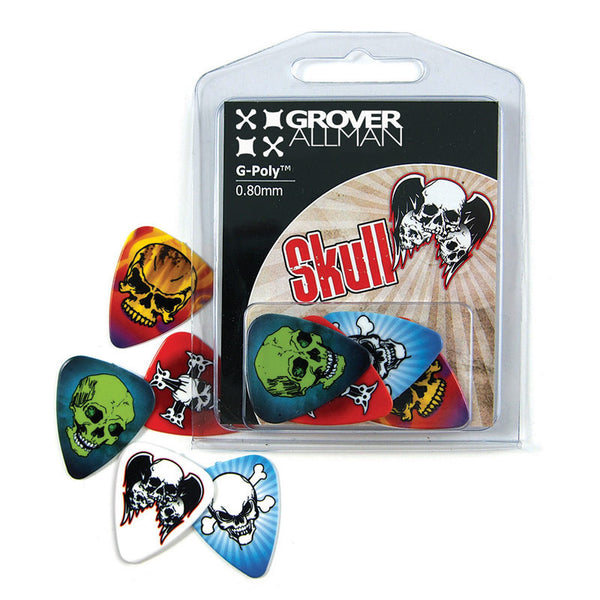 Themed Series - Skull Multi Pack - Ugly Dog Band Merch - Custom Guitar Picks and Band Merchandise Canada - 3