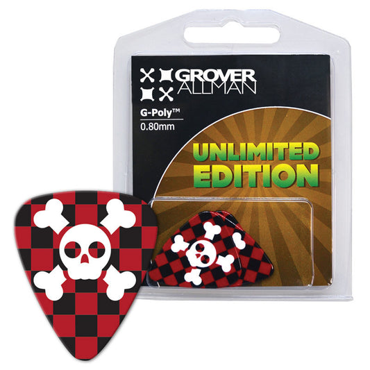 Unlimited Edition - Skull & Checker Multi Pack - Ugly Dog Band Merch - Custom Guitar Picks and Band Merchandise Canada - 1