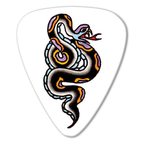 Steen Jones - Black Snake Picks (10 pack) - Ugly Dog Band Merch - Custom Guitar Picks and Band Merchandise Canada