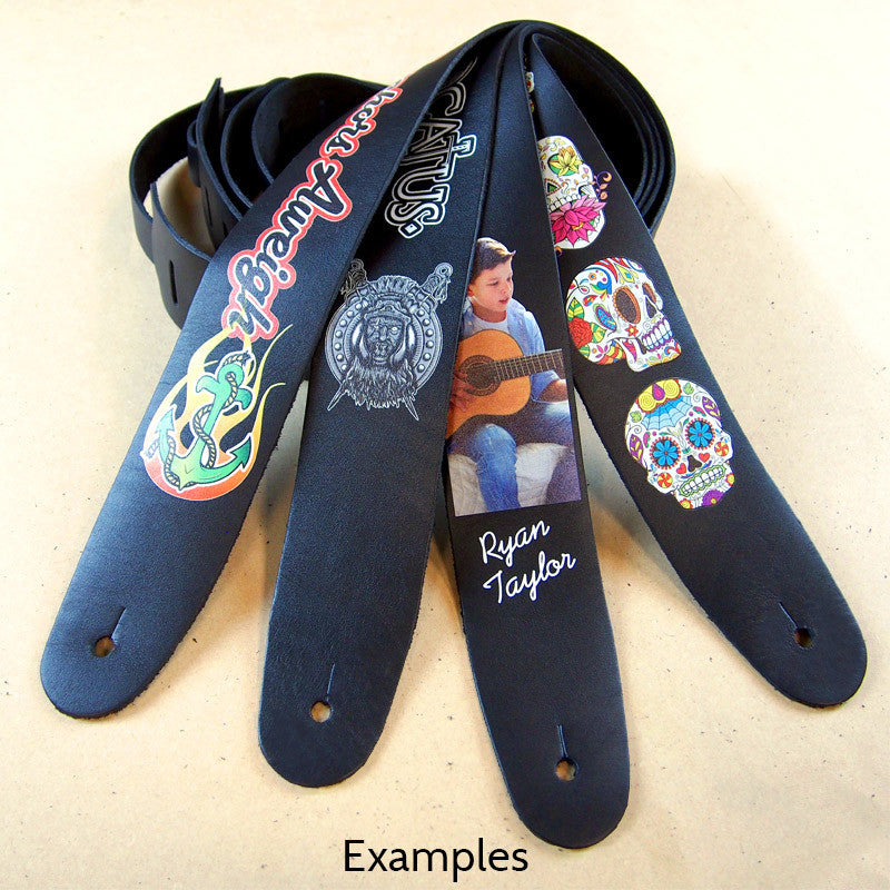 Custom Printed Guitar Straps - Ugly Dog Band Merch - Custom Guitar Picks and Band Merchandise Canada - 8