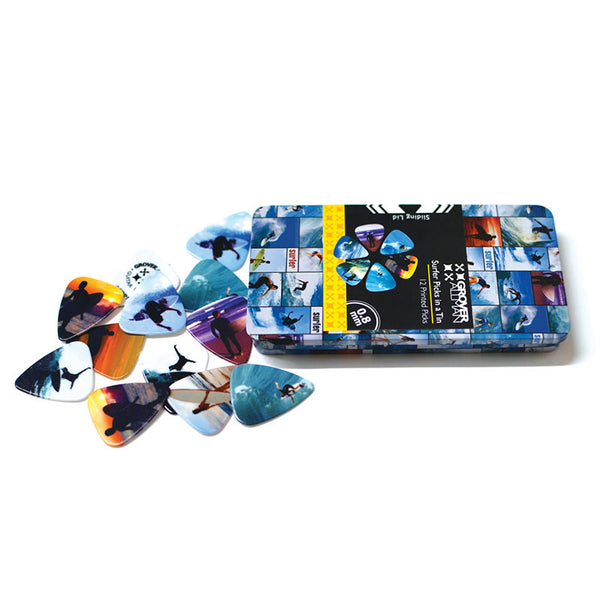 Pick Tin - Surfer - Ugly Dog Band Merch - Custom Guitar Picks and Band Merchandise Canada - 3